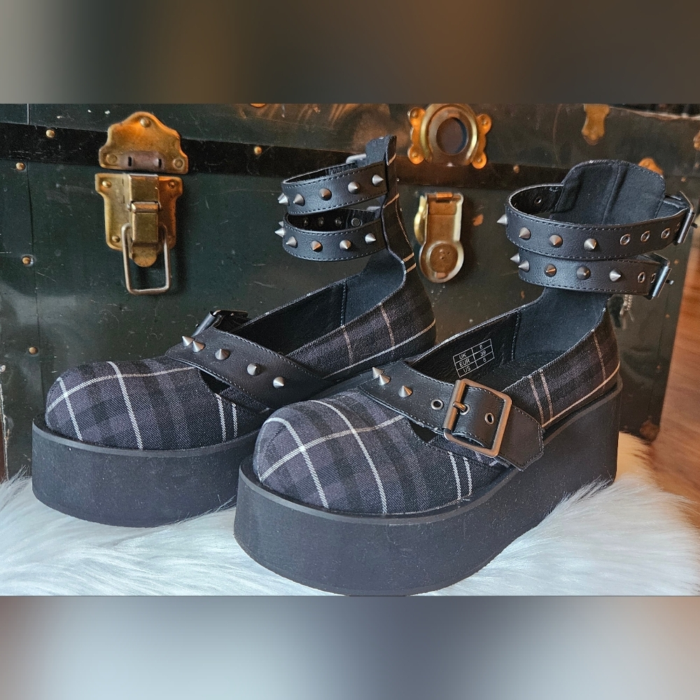 Killstar Platform Sandles / Mary Janes